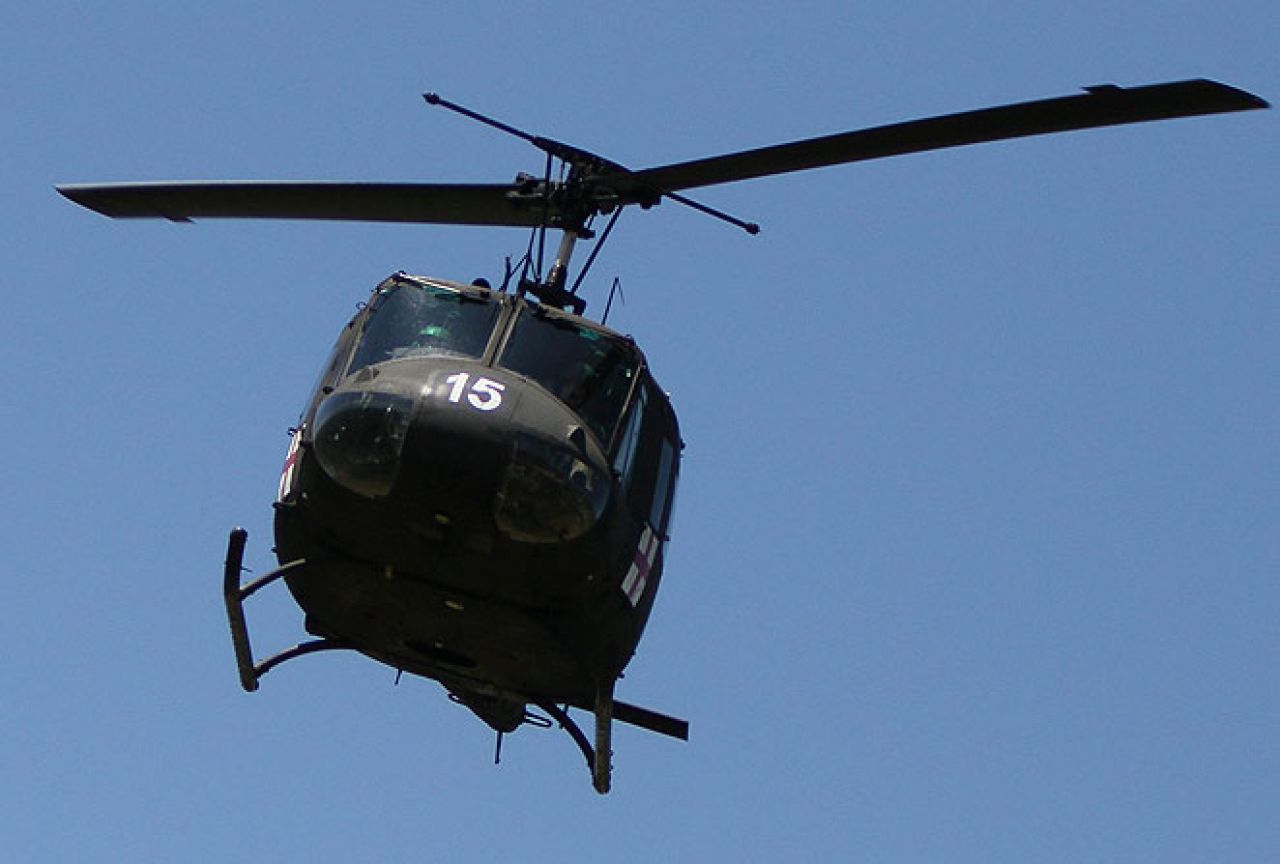 Teško ozlijeđeni državljanin BiH iz Podgorice helikopterom prevezen u Sarajevo