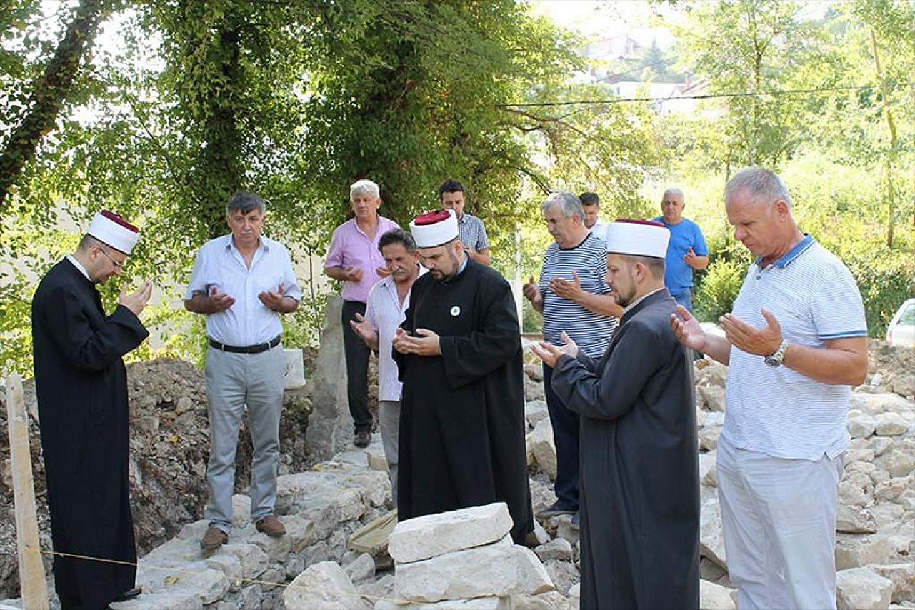 Počela obnova džamije u Ilićima