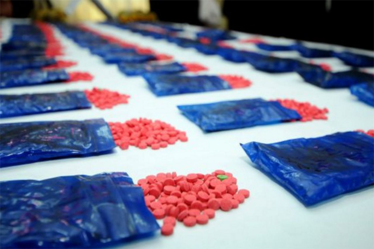 Zaplijenjeno 20 milijuna tableta metamfetamina