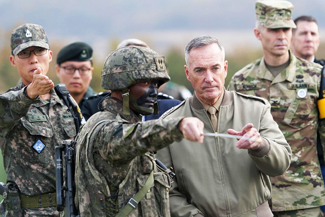Dunford: Američka vojska spremna je djelovati protiv Sjeverne Koreje