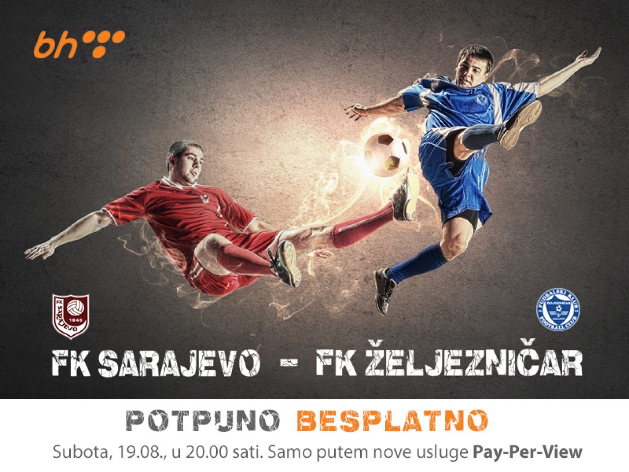 Besplatan prijenos derbija FK Sarajevo – FK Željezničar