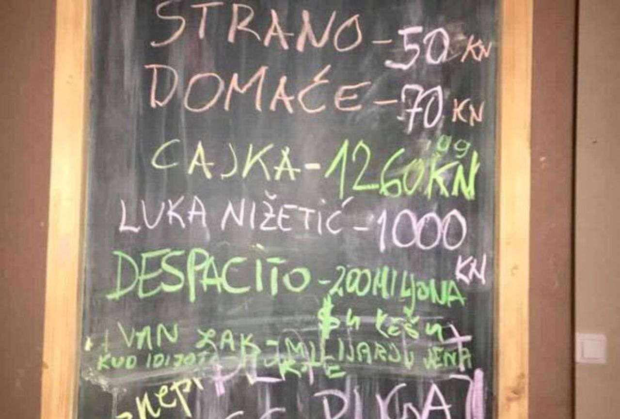 Naručujete ''Despacito'' u Dalmaciji? Pripremite 200 milijuna u kešu :)
