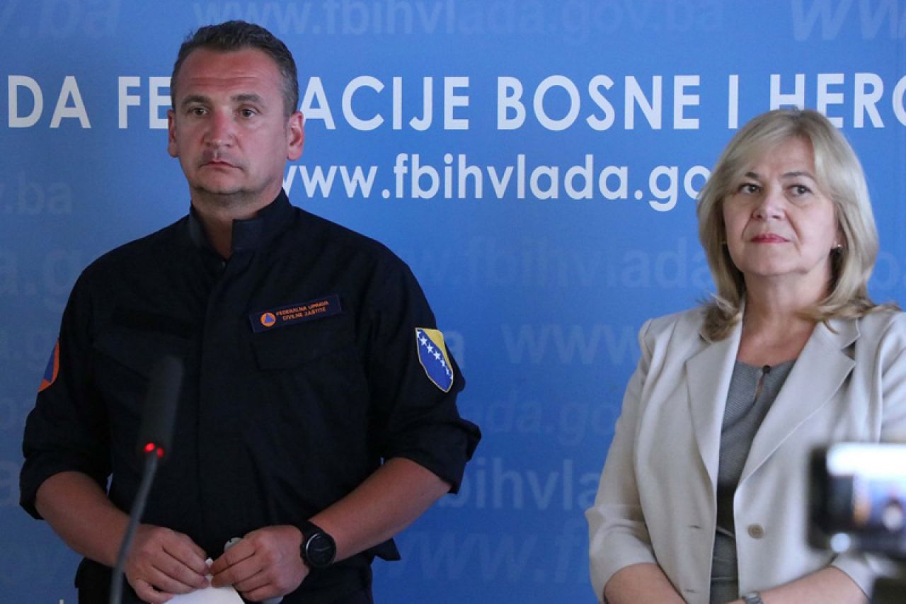 Milićević: Financijski ćemo pomoći ugroženima od požara u Hercegovini