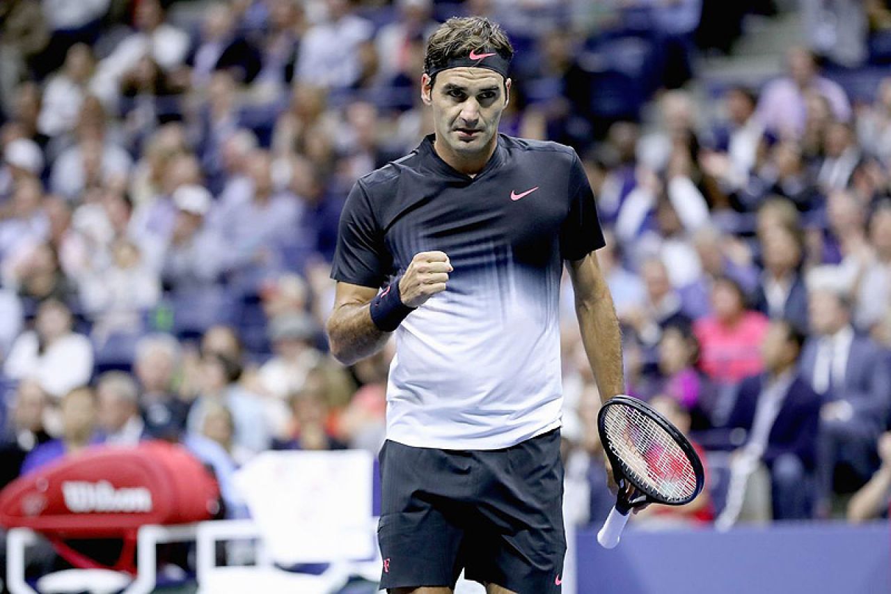 Federer teškom mukom do drugog kola US opena