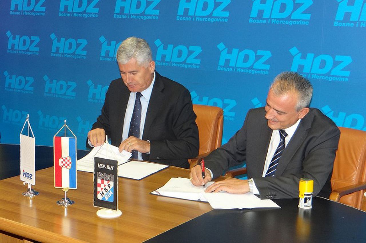 HDZ BiH i HSP BiH potpisali sporazum o suradnji
