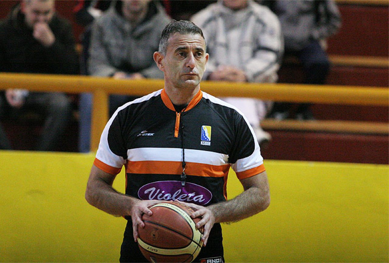 Čapljinski sudac Petar Obradović dijeli pravdu na Eurobasketu