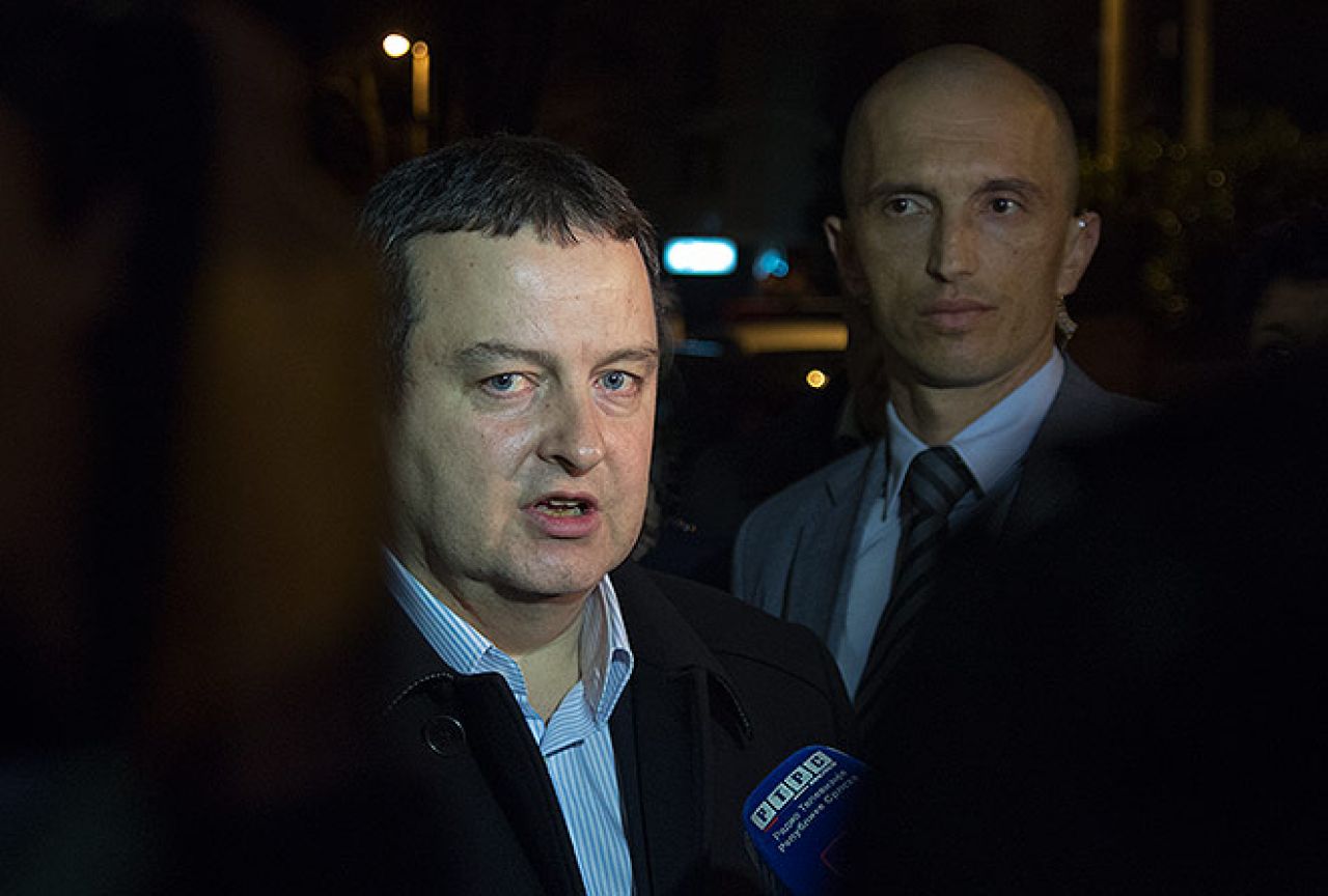 Dačić: Uputit ćemo prosvjednu notu zbog incidenta u Zagrebu