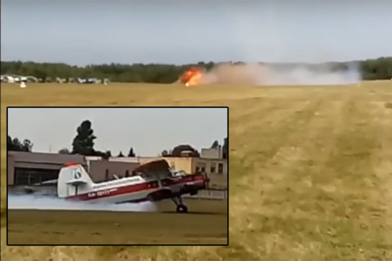 VIDEO | Na aeromitingu u Moskvi pao zrakoplov, poginule dvije osobe