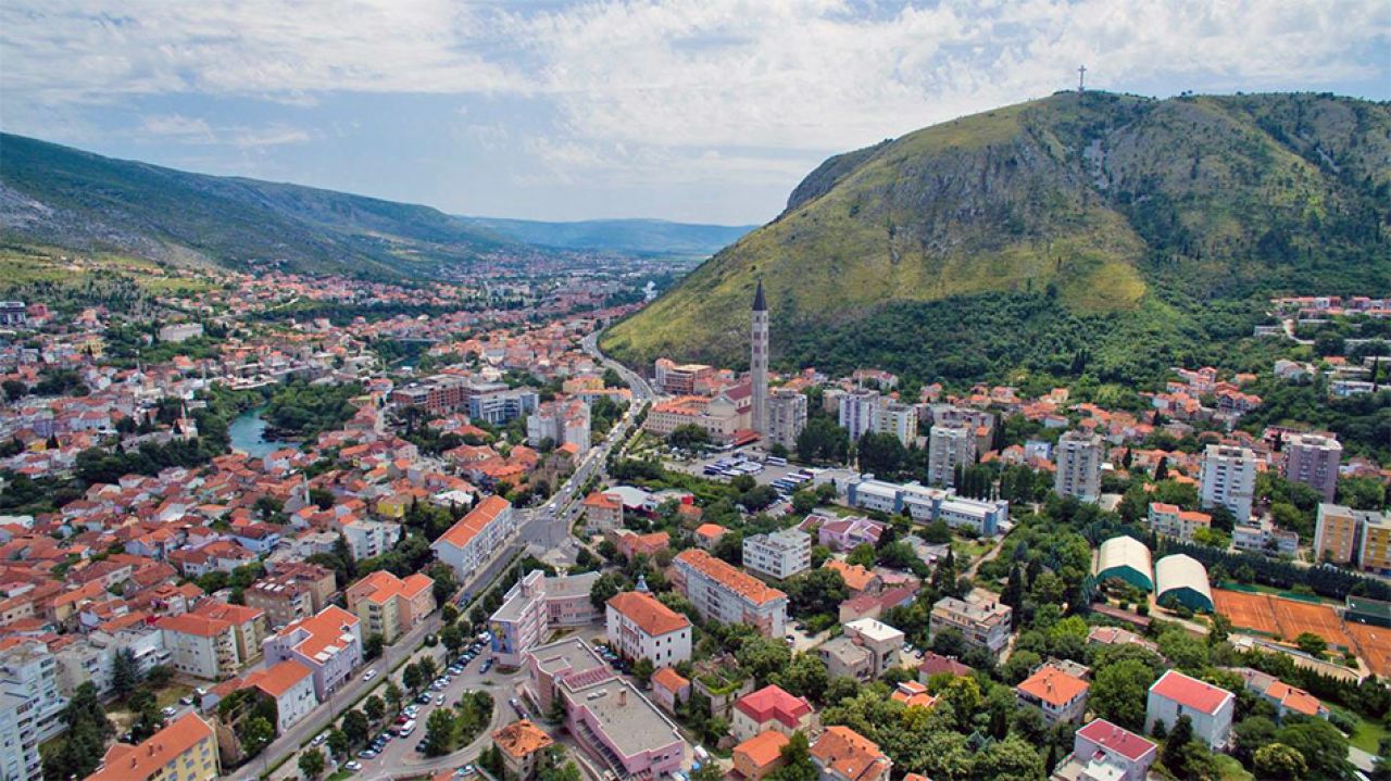 Mostar jutros najtopliji grad u BiH