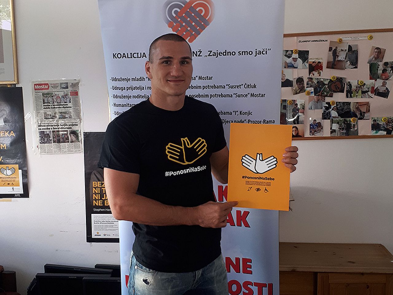 Boksač Emil Markić se bori za ''Društvo jednakih mogućnost'