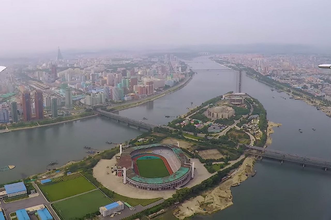 VIDEO | Pogledajte rijetke snimke Pjongjanga iz zraka