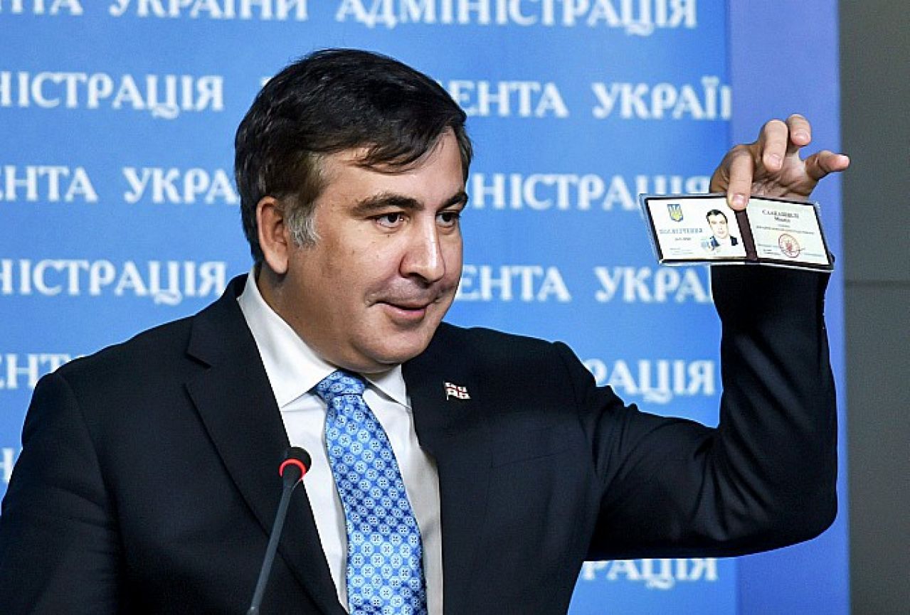 Saakašviliju i pristašama zabranjen povratak u Ukrajinu