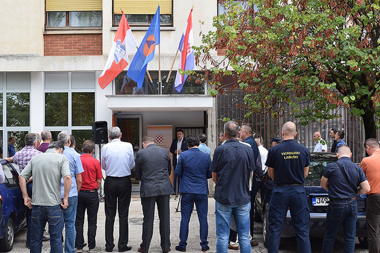 U Grudama svečano otvorene novouređene prostorije Uprave civilne zaštite ZHŽ-a