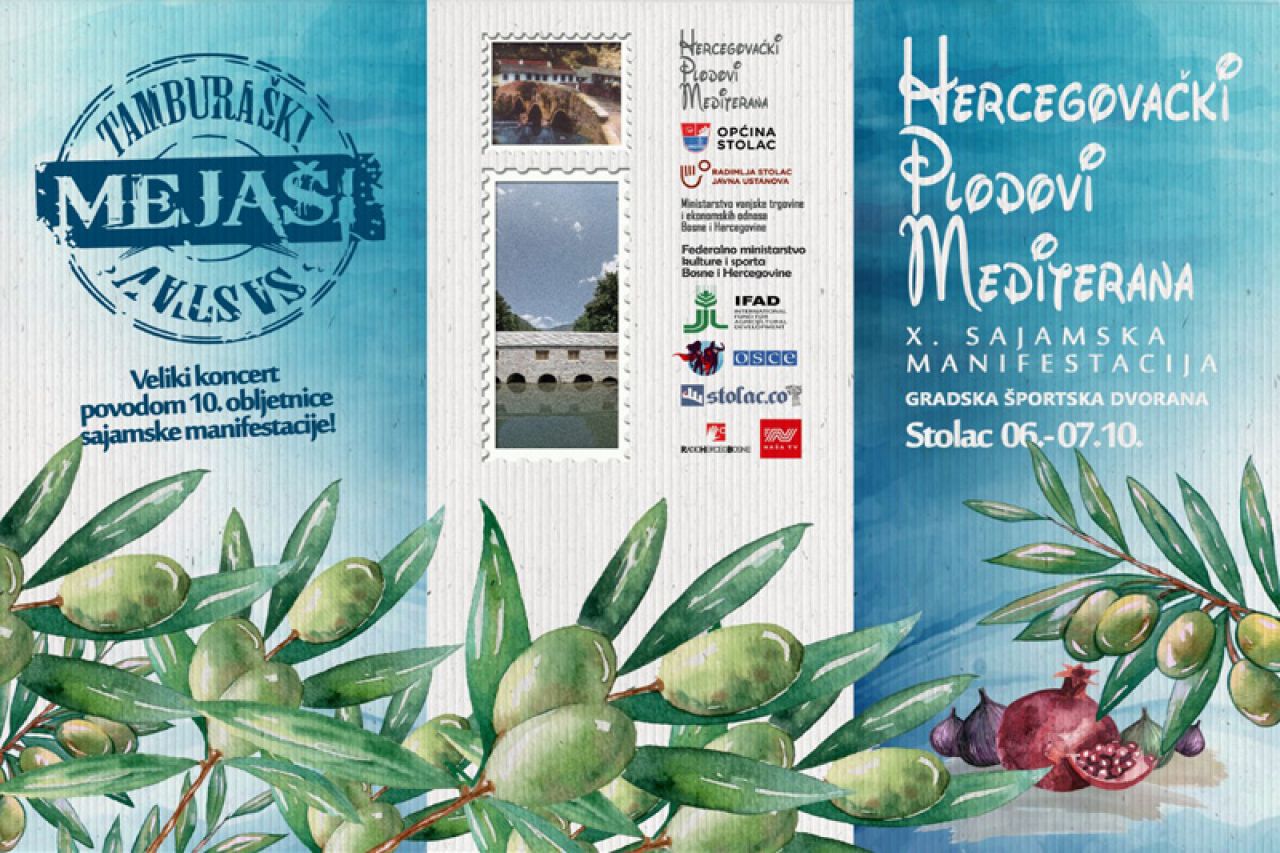 Stolac domaćin jubilarnom sajmu Hercegovački plodovi Mediterana