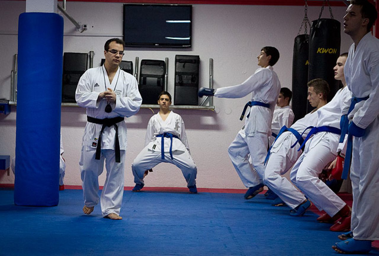 Upis novih članova karate klub 'Zrinjski' Mostar