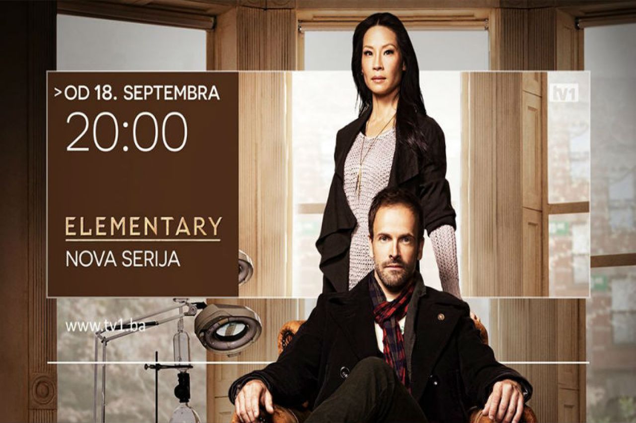 „Elementary“, kriminalistička serija o najpoznatijem detektivu Sherlocku Holmesu stiže na TV1