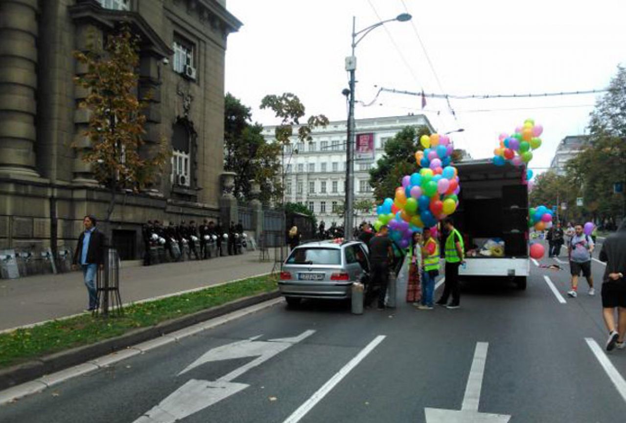 Beograd blokiran zbog parade ponosa