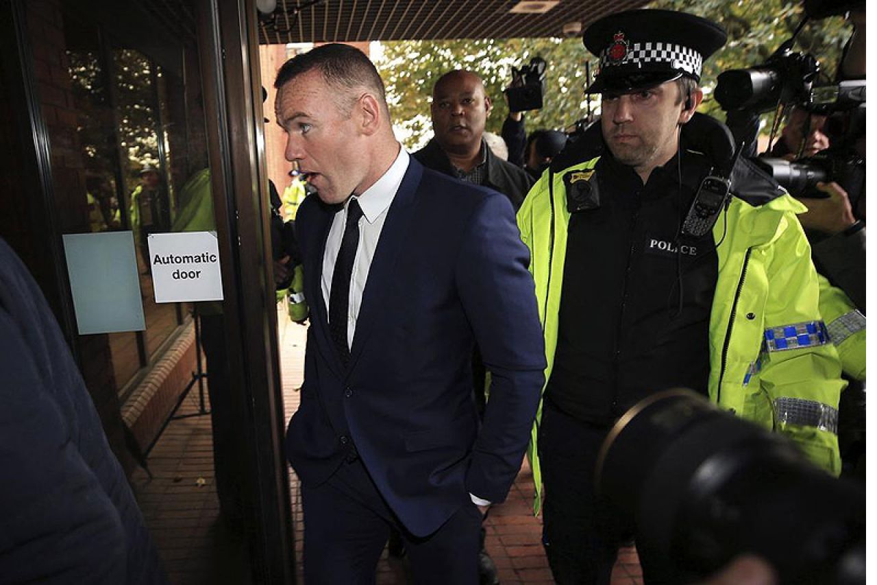 Rooney kažnjen zbog vožnje u alkoholiziranom stanju