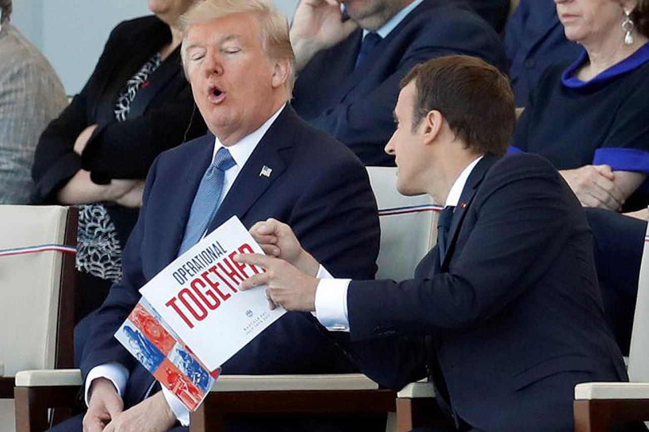 Trump oduševljen vojnom paradom u Parizu, želi napraviti još veću u Washingtonu