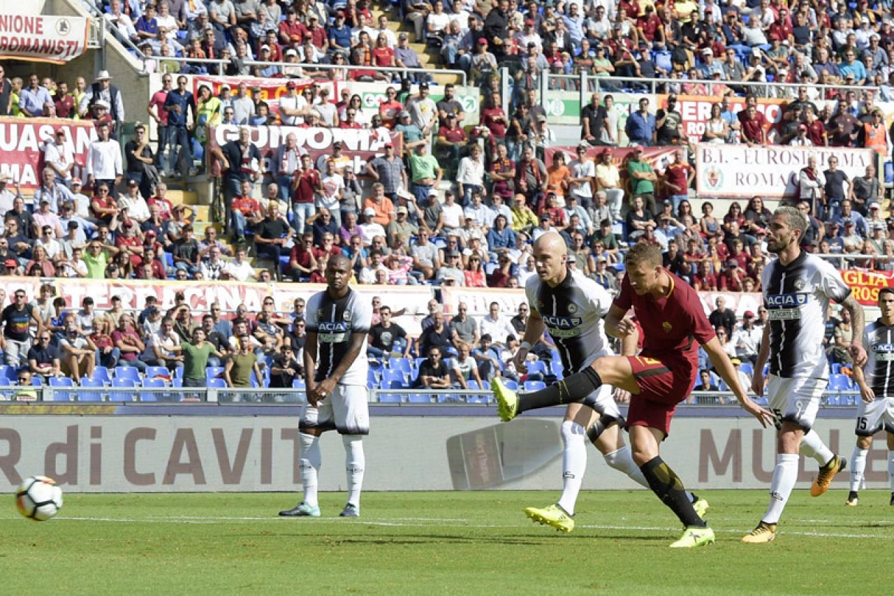 VIDEO | Džeko strijelac za Romu u pobjedi protiv Udinesea