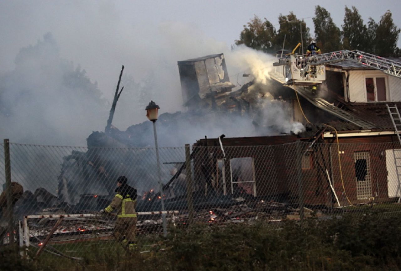 Izgorjela džamija u Švedskoj, sumnja da je požar podmetnut