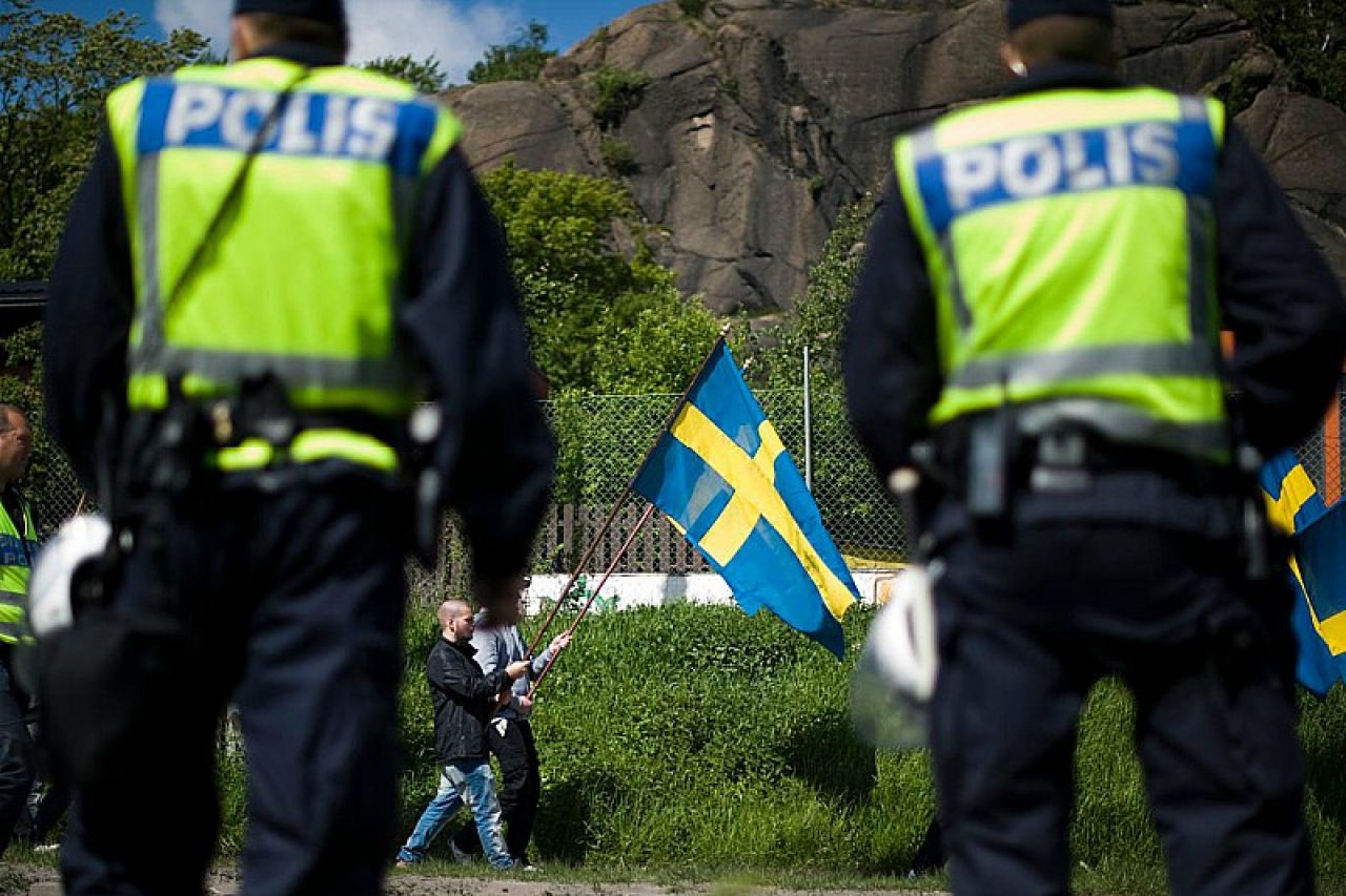 Švedska: Uhićeno tridesetak osoba na neonacističkom skupu