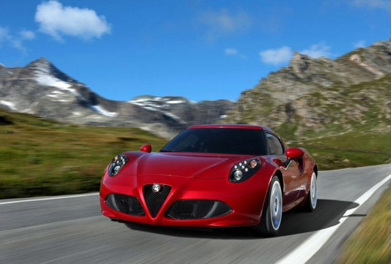 Alfa Romeo 4C u Europi narednog mjeseca