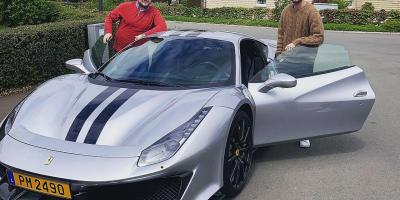 Pjanić se počastio novim Ferrarijem