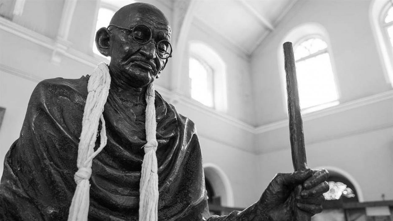  Mir je put: Gandhijev spomenik u Zagrebu uz poruku