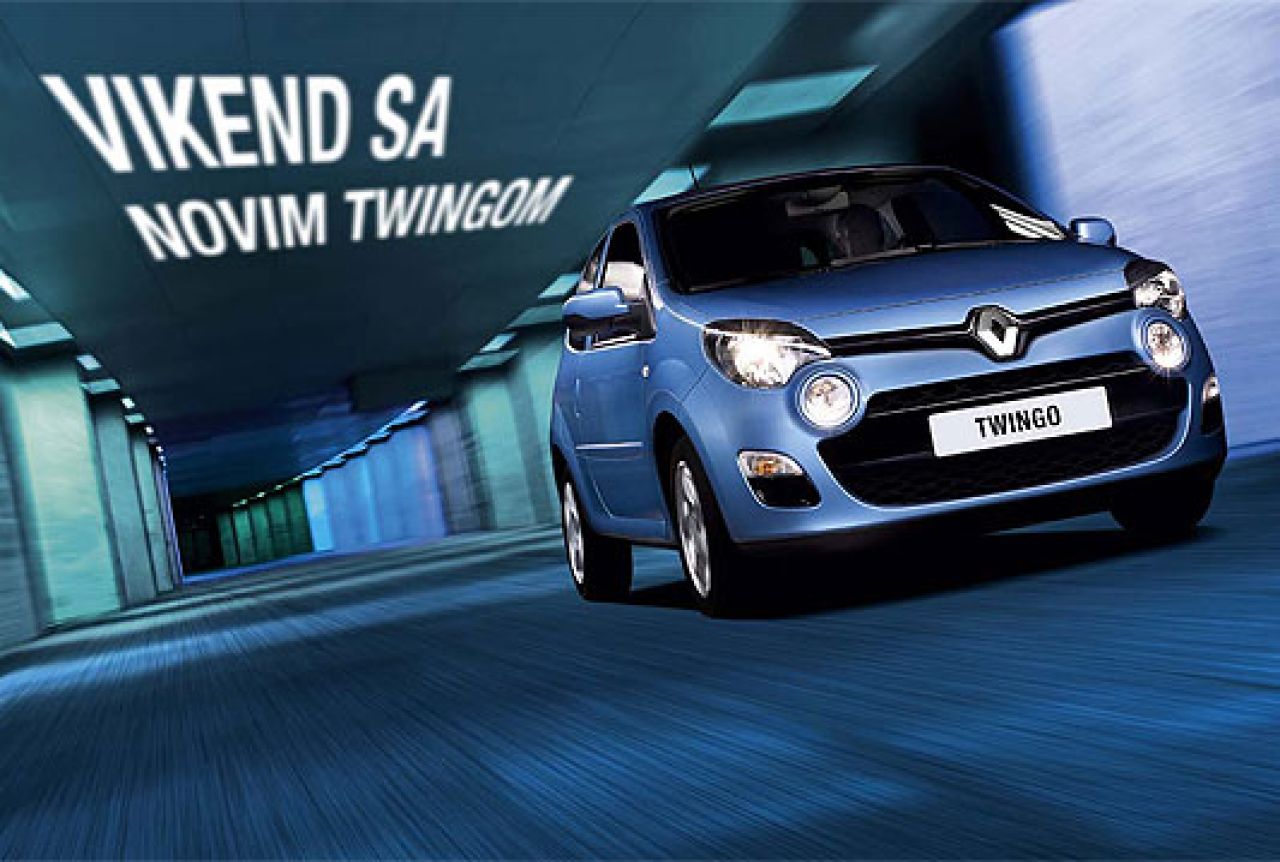 Renault nagradna igra – vikend sa novim Twingom