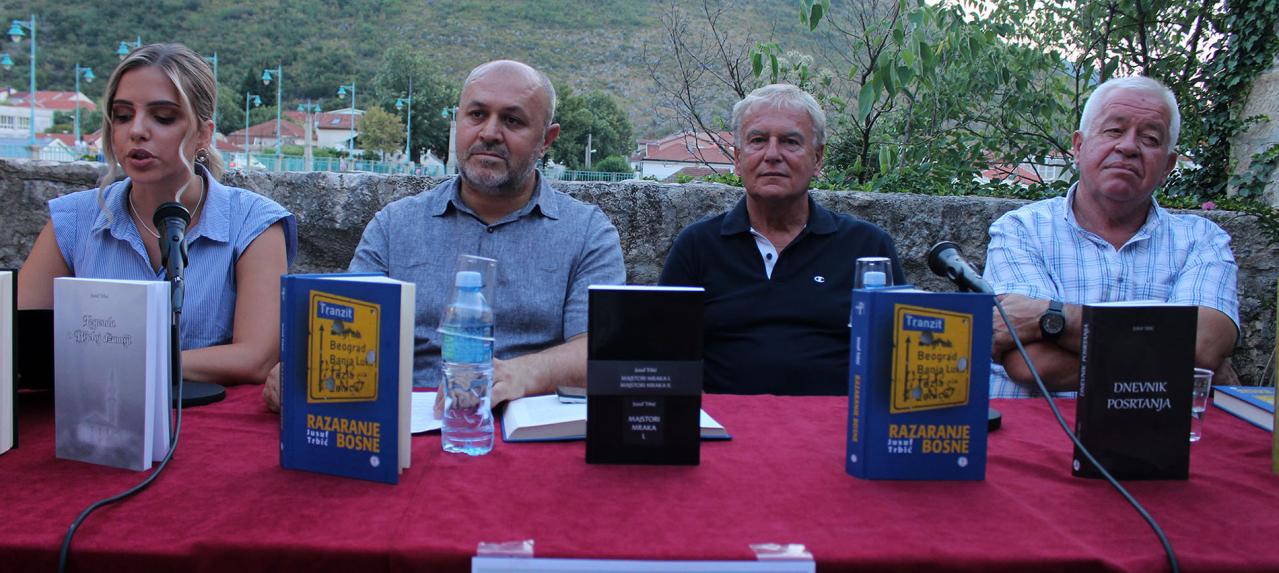 Jusuf Trbić promovirao zbirku eseja ‘’Razaranje Bosne’’