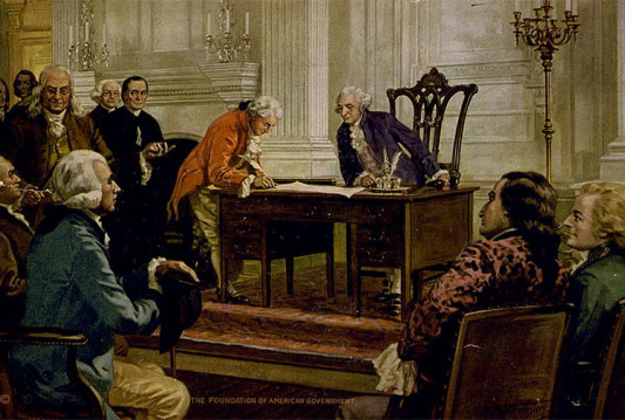 Na javnoj aukciji originalni Ustav Georgea Washingtona