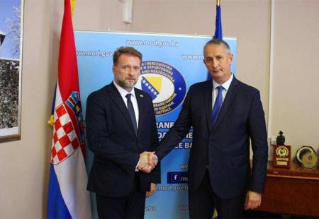 Galić i Banožić: Hrvatska podržava cjelovitost BiH