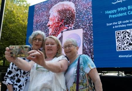 Amerikanci proslavili 99. rođendan bivšeg predsjednika Jimmyja Cartera
