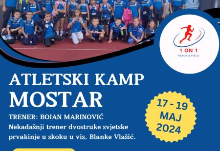 Atletski kamp za mlade atletičare u Mostaru - Stiže trener Blanke Vlašić