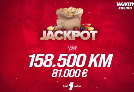Jackpot – Zavrti za 158.500 KM