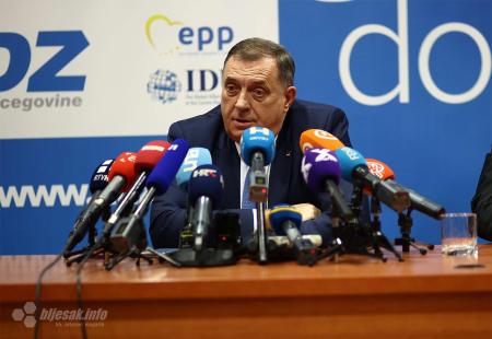 Predstavnici HDZ-a i Trojke na sastanku kod Dodika: 'Posljednji pokušaj stabilizacije'