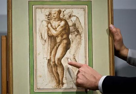 Michelangelov crtež prodan za 200.000 dolara na aukciji u New Yorku