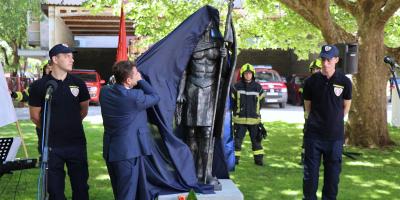 VIDEO Mostar: Vatrogasci proslavili svoj dan, otkriven i kip sv. Florijana 