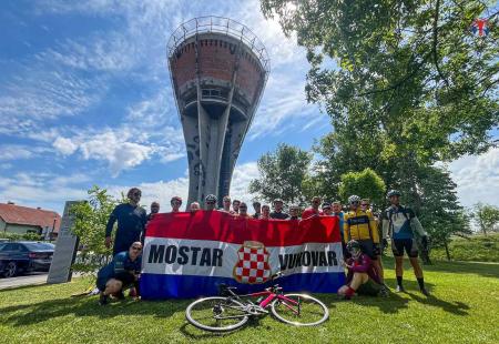 Po dvanaesti put Vukovar dočekao biciklističku karavanu prijateljstva