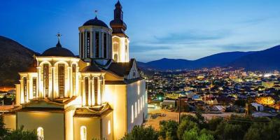 Vaskršnja liturgija prvi put nakon rušenja u Sabornoj crkvi u Mostaru
