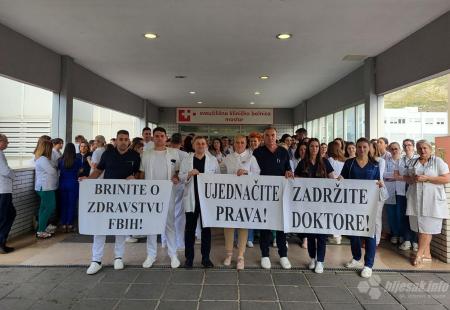 Traže se veće plaće | 7. svibnja štrajk upozorenja ispred SKB-a Mostar
