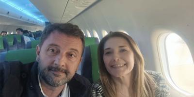 Kordić na mrežama sa suprugom Andreom: Lijepo je letjeti iz svoga Mostara