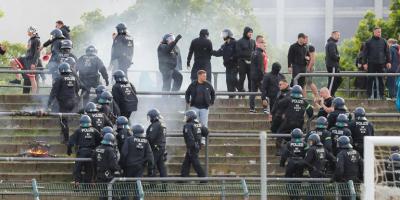 Neredi u Njemačkoj, 155 policajaca ozlijeđeno