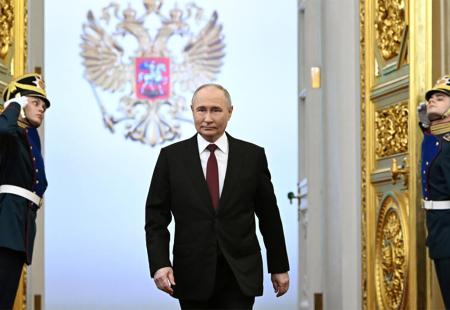 Putin prisegnuo u velebnoj palači optočenoj zlatom