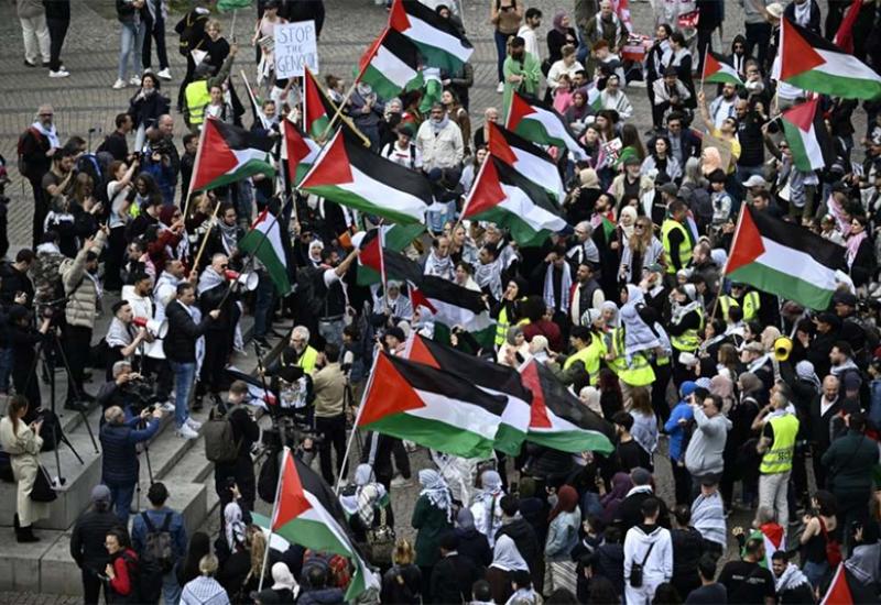 Više od 5.000 ljudi na demonstracijama protiv sudjelovanja Izraela na Euroviziji