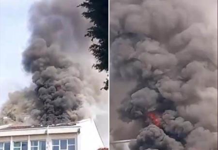 VIDEO | Matura pošla po zlu: Učenici slavili pa zapalili školu
