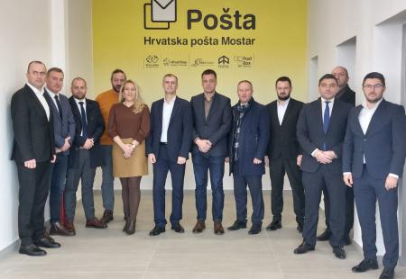 Hrvatska pošta Mostar domaćin sastanka Uprava tri javna poštanska operatera