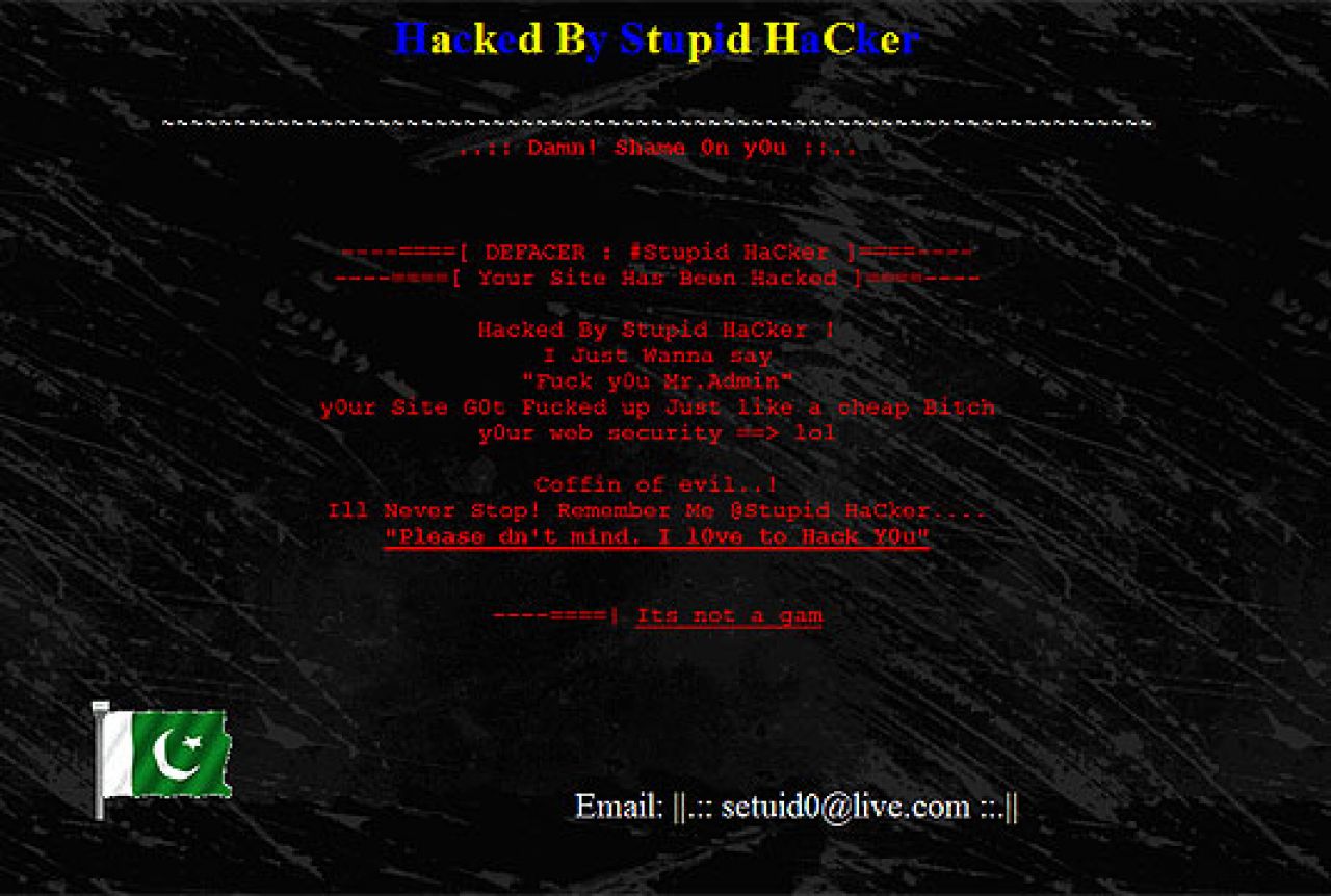 Službena stranica MUP-a Travnik ponovno hakirana