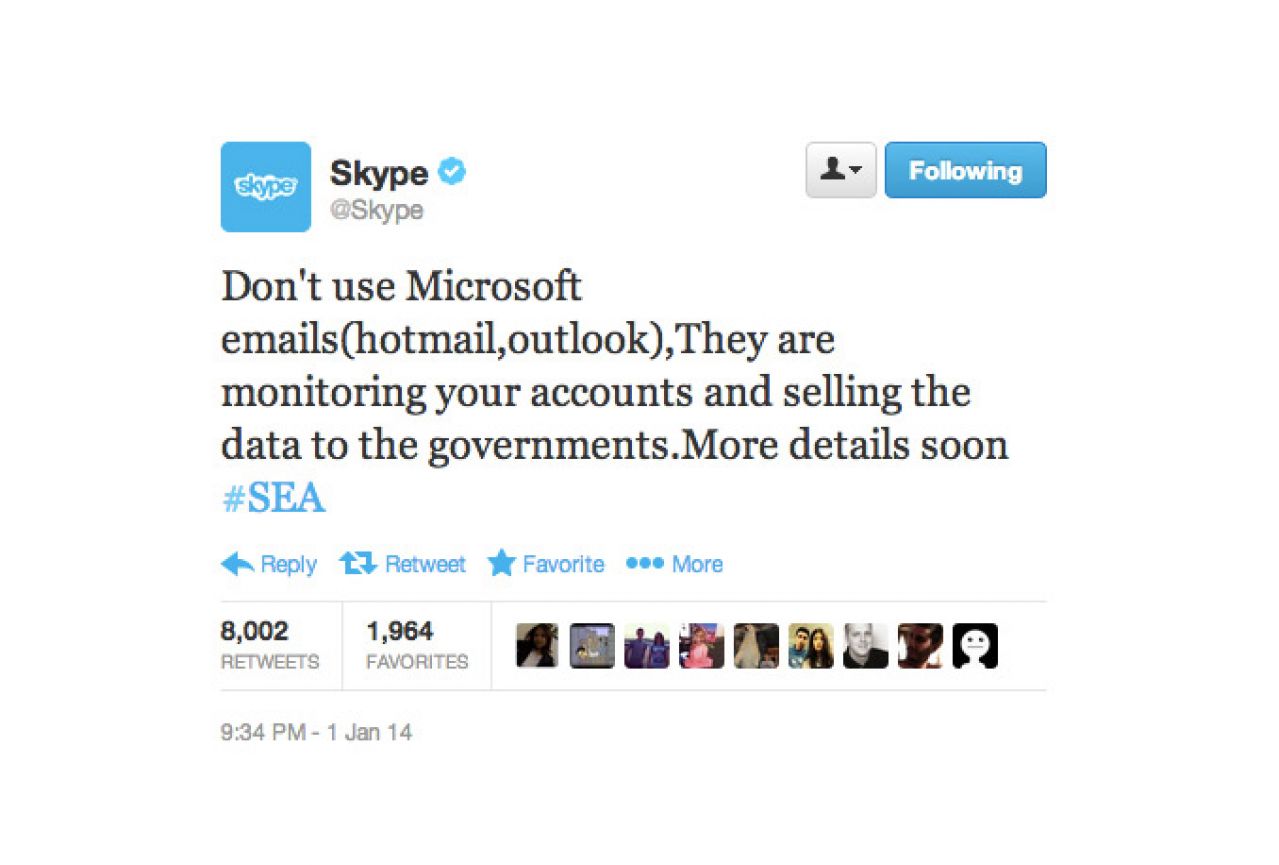 Skype je godinu počeo s hakerskim napadom